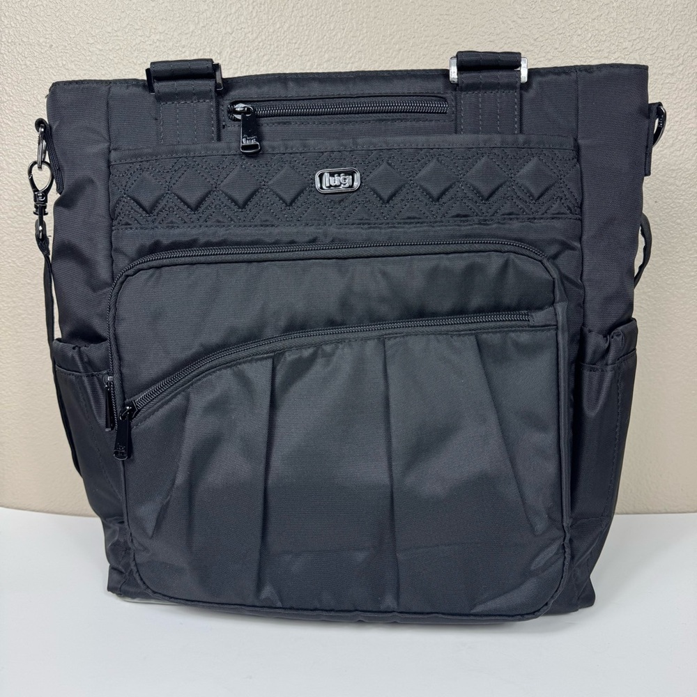 Lug Ace 2 Convertible Travel Tote Trolley Bag in Black EUC